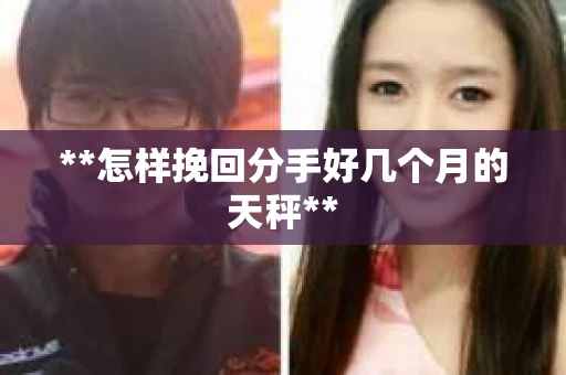 **怎样挽回分手好几个月的天秤**