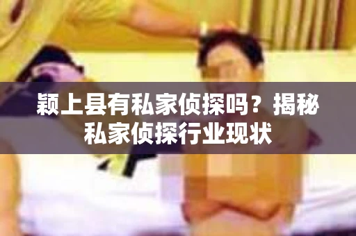 颖上县有私家侦探吗？揭秘私家侦探行业现状