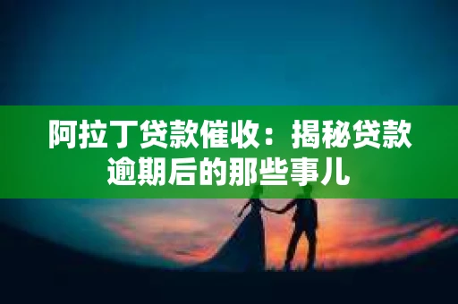 阿拉丁贷款催收：揭秘贷款逾期后的那些事儿
