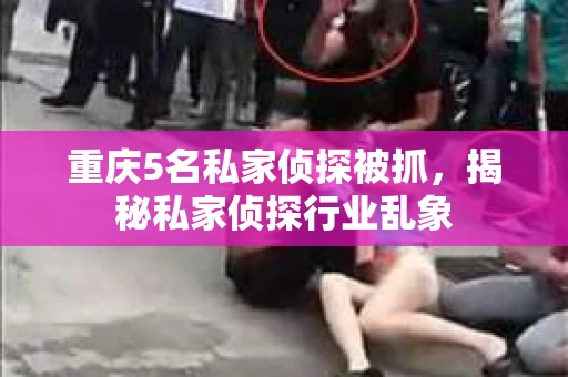 重庆5名私家侦探被抓，揭秘私家侦探行业乱象