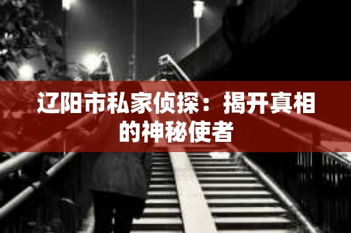 辽阳市私家侦探：揭开真相的神秘使者