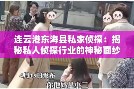 连云港东海县私家侦探:揭秘私人侦探行业的神秘面纱 连云港东海县私家侦探:揭秘私人侦探行业的神秘面纱