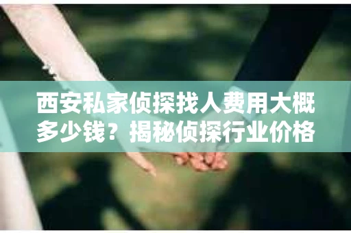 西安私家侦探找人费用大概多少钱？揭秘侦探行业价格之谜