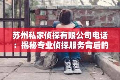 苏州私家侦探有限公司电话：揭秘专业侦探服务背后的故事