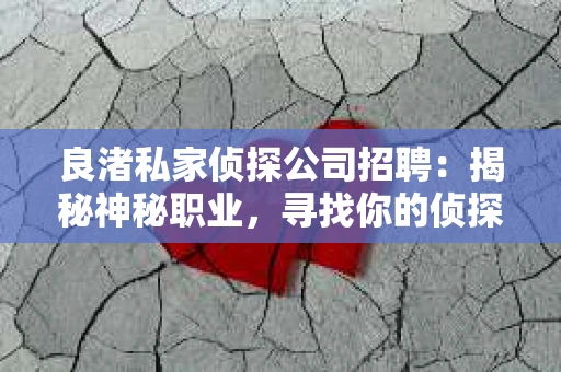良渚私家侦探公司招聘：揭秘神秘职业，寻找你的侦探梦
